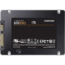 Disque SSD Samsung 870 Evo 1To (1000Go) - S-ATA 2,5" - MZ-77E1T0B/EU