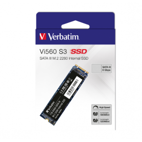 Disque SSD Verbatim Vi560 S3 256Go - S-ATA M.2 Type 2280