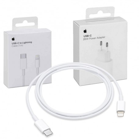 Apple power adapteur 20w USB-C + cable USB-C to USB-C