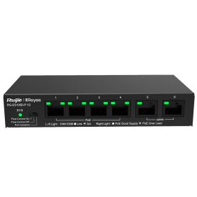 Reyee Ethernet PoE Switch 6 (4xPoE) ports Ethernet