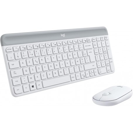 MK470 Logitech Combo Clavier et Souris sans fils Blanc