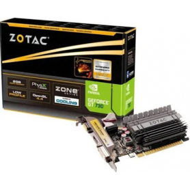 Carte Graphique Nvidia Zotac GeForce GT730 Zone Edition 2Go Low Profile Passive