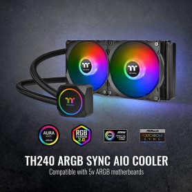 Thermaltake TH240 ARGB Sync - système de refroidissement liquide de processeur