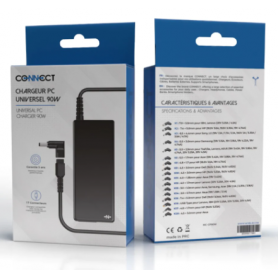 Chargeur PC Universel CONNECT MC-CP90W 90W (17 Embouts)