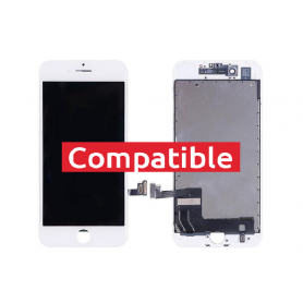 ECRAN IPHONE 7+ BLANC LCD COMPATIBLE