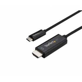 STARTECH-MHL -Câble adaptateur USB-C vers HDMI MALE 4K 60 Hz de 1 m - Noir