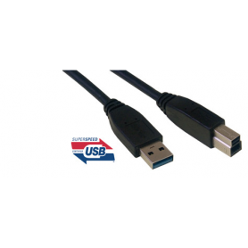 MCL Samar câble USB - USB type A pour USB Type B - 1 m 3.0