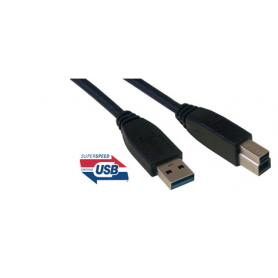 MCL Samar câble USB - USB type A pour USB Type B MALE 0,5m 3.0