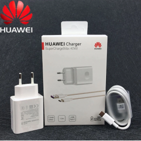 Chargeur USB Original Super Charge USB Blanc Pour HUAWEI P30 Pro - P30 - P30  Lite - Honor View 20 - Honor Play - Honor 10 -  et + - Chargeur pour  téléphone mobile - Achat & prix