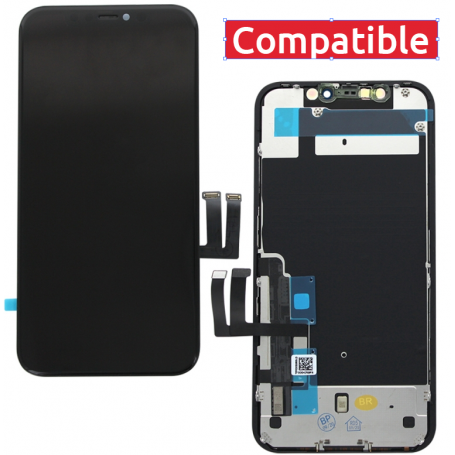 ECRAN IPHONE 11 NOIR LCD COMPATIBLE