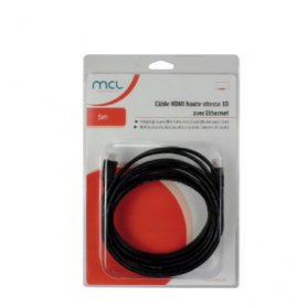 MCL SAMAR Câble HDMI Mâle Audio/ Vidéo numérique - Prend en charge 1920 x 1080