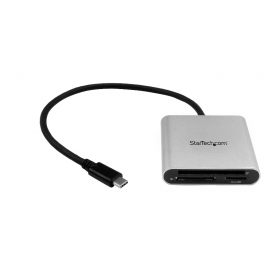 STARTECH Lecteur et enregistreur multicartes USB 3.0 avec USB-C pour cartes mémoire