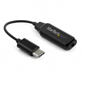 Câble adaptateur USB Type-C vers jack 3,5 mm - Noir - USB-C vers jack audio