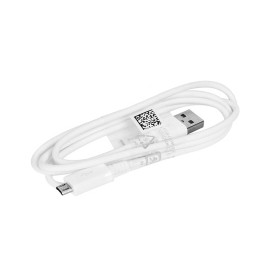 Samsung Originale Câbles Data microUSB ECB-DU4AWE 100cm Blanc