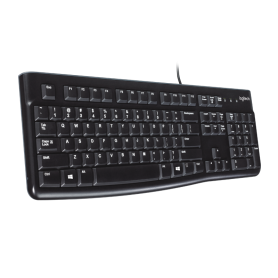 CLAVIER/KEYBOARD LOGITECH K120 Frappe confortable et silencieuse