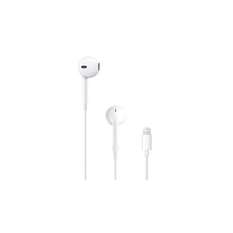 Apple EarPods Écouteurs Boutons Blancs avec Connecteur Lightning  (MMTN2ZM/A)