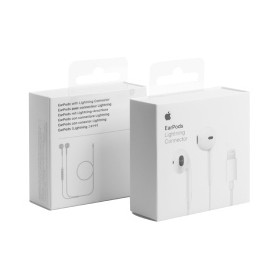 Apple EarPods Écouteurs Boutons Blancs avec Connecteur Lightning  (MMTN2ZM/A)