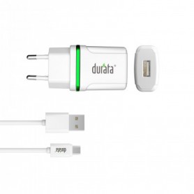 Durata Smart Mini + Micro cable  1A  DR-65M White