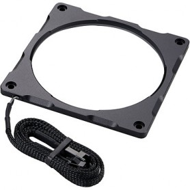 Adaptateur ventilateur RGB Phanteks Halos 12cm (Noir)