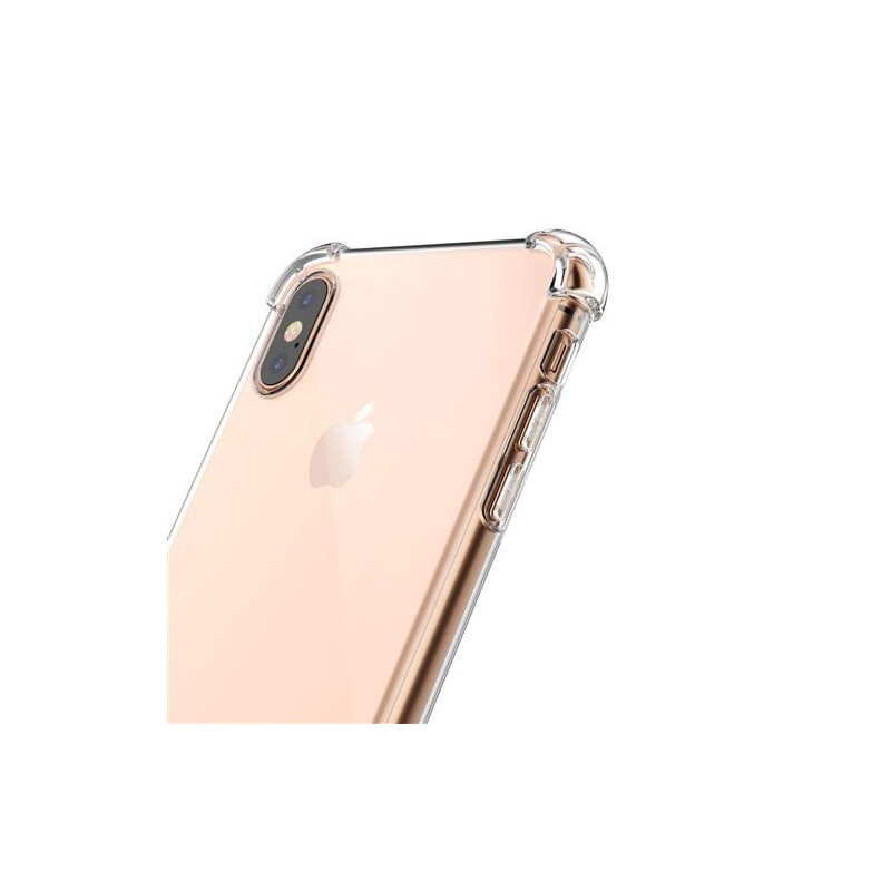 Coque de protection silicone transparente pour iPhone XR