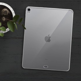 Coque de protection en silicone Transparent p. Apple iPad Pro 12,9 2018