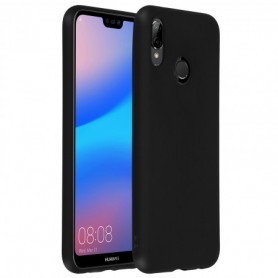 Minigel slim coque en gel pour Huawei P20 LITE  - NOIR MAT