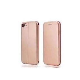 BIGO COQUE SIMILI CUIR ROSE GOLD POUR SAMSUNG GALAXY A8 2018