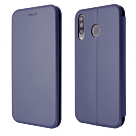 BIGO COQUE SIMILI CUIR NOIR POUR SAMSUNG GALAXY NOTE 10 BLEU FONCE