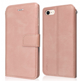 Wallet Case -  avec aimant pour SAMSUNG GALAXY J3 2017 ROSE GOLD