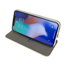 BIGO COQUE SIMILI CUIR NOIR POUR APPLE IPHONE 12/12 MINI (5.4")