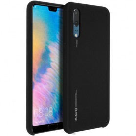 Officiel Huawei P20 SOFT TOUCH COQUE EN TPU Noir