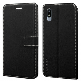 WALLET CASE - AVEC AIMANT POUR SAMSUNG GALAXY NOTE 9 NOIR