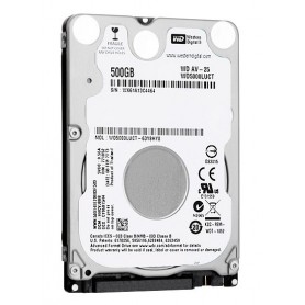 Disque Dur Western Digital 500 GO 5400 trs/mn 2.5"