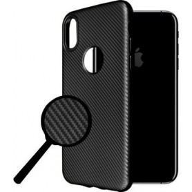 OKKES CARBON pour APPLE X/XS (5.8) NOIR