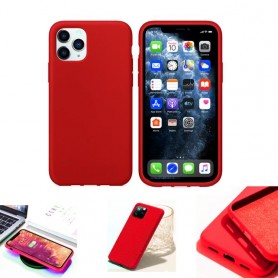 Coque Softy Touch pour iPhone 11 PRO (5.8") - Rouge