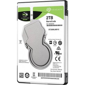 Disque Dur Seagate Barracuda 2,5  2000 Go (2 To) 5400 trs S-ATA 3 (ST2000LM015)
