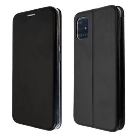 BIGO COQUE SIMILI CUIR NOIR POUR SAMSUNG GALAXY A51