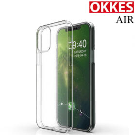 OKKES AIR COQUE PROTECTION POUR Apple iPhone 12/12 PRO (6.1) Transparent