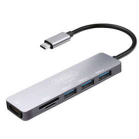 Earldom ADAPTAEUR Type-C VERS  4K HDMI USB3.0 HUB W18