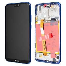 Huawei P20 Lite LCD Display & Touchscreen Original blue SERVICE PACK
