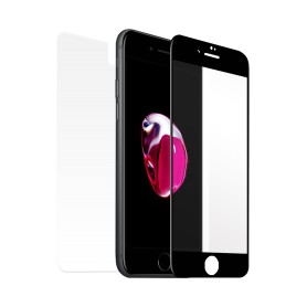 OKKES FULLCOVER 3D ÉCRAN PROTECTEUR IPHONE 7/8 NOIR