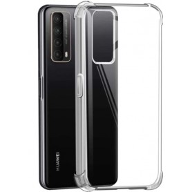 COQUE HUAWEI PSMART 2021 SILICONE TRANSPARENT