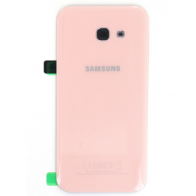 Vitre arrière Rose pour Samsung Galaxy A5 2017 SERVICE PACK OEM