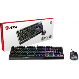 PACK CLAVIER ET SOURIS MSI VIGOR GK30 RGB