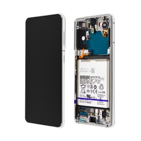 LCD écran Samsung G991B Galaxy S21 Originale Phantom Blanc