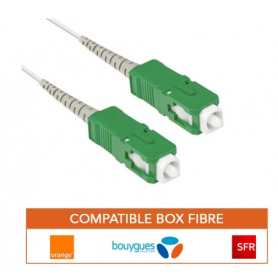 Cordon fibre pour box Simplex OS2 SC-APC -SC-APC 2M
