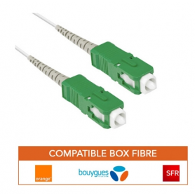 Cordon fibre pour box Simplex OS2 SC-APC - SC-APC 5M