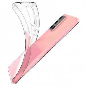Pack Coque Samsung Galaxy A72 Gel Transparent + Verre Trempé