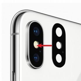 Lentille double caméra arrière pour iPhone X