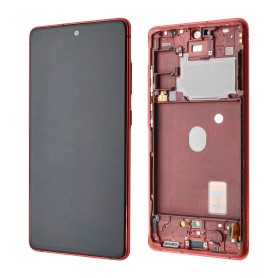 LCD écran Samsung G780F Galaxy S20 FE 4G Originale Cloud Rouge